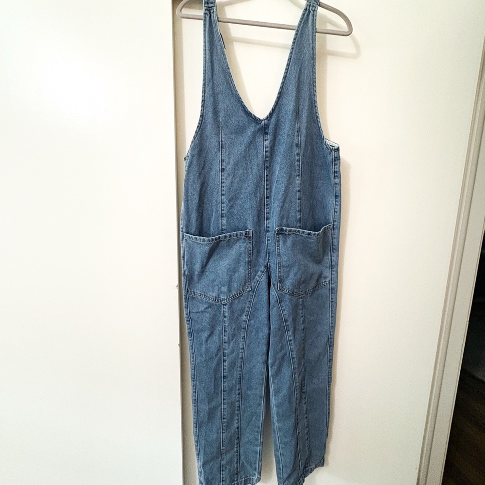 Blue Denim Overalls